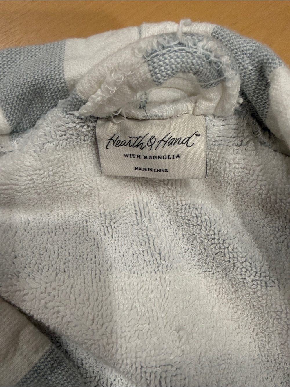 Hearth & Hand Striped Robe - Picture 3 of 6